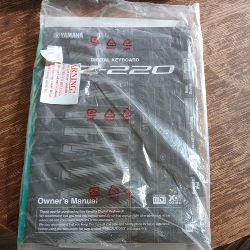 Owners manual for yamaha - owners,