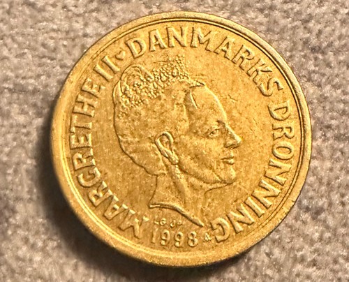 Denmark 1990 kroner coin - 10,