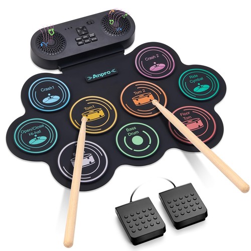 Anpro electric drum set - drum,