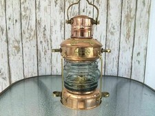 Copper Anchor Oil Lamp