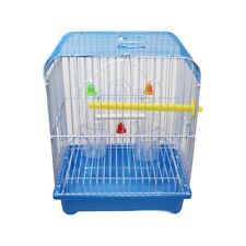 Small Parrot Cage Budgie Cage Travel Cage Bird Aviary Indoor Iron Cage 22x27cm.