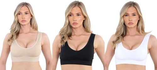 Seamless padded bra shapewear - seamless,