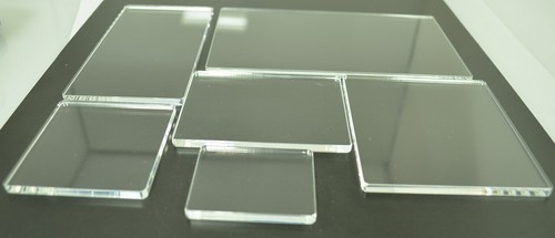 Clear stamping blocks 5mm - clear,
