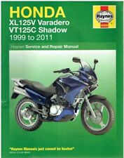 HONDA XL125V VARADERO & VT125C SHADOW (1999-2011) OWNERS WORKSHOP MANUAL