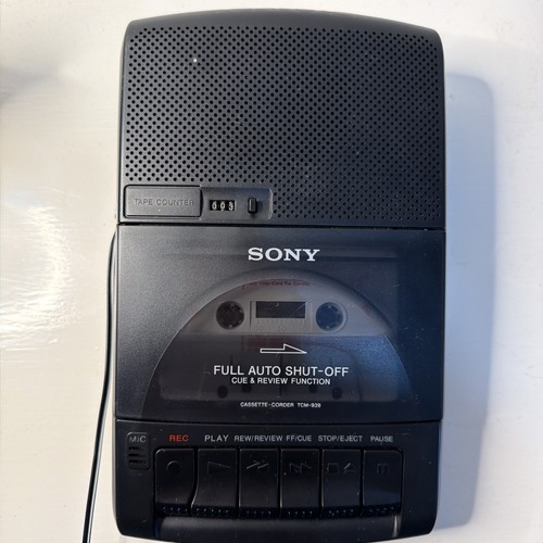 Sony tcm 939 cassette corder - sony, tcm-939