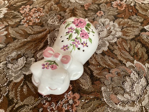 Avon ceramic sleeping pig - sleeping,
