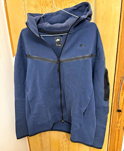 Nike men blue fleece full - men’s,
