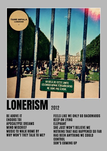 Tame impala lonerism print - tame,