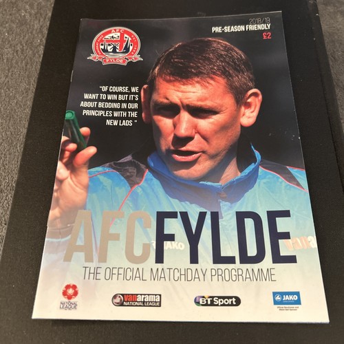 Afc fylde carlisle pre - afc,