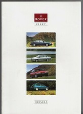 Rover Diesels 1993 UK Fleet Market Brochure Metro Maestro Montego 200 400 800