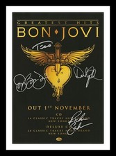 BON JOVI AUTOGRAPHED SIGNED &