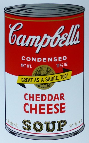 Andy warhol campbells cheddar - andy,