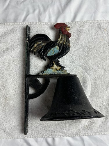 Vintage cast iron rooster - vintage,
