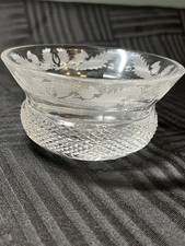 Edinburgh Scotland Crystal Cut