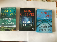 Ann Cleeves 5 books VG Please