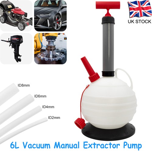 Oil extractor pump manual - 6l,
