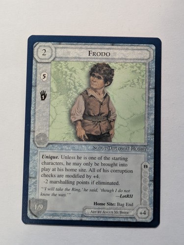 Middle earth ccg - ccg, frodo
