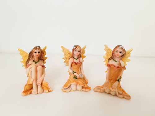 12x yellow resin fairy - 12x,