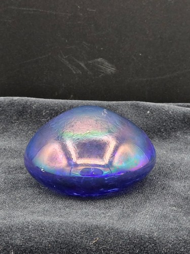 Vintage cobalt blue - blue, iridescent