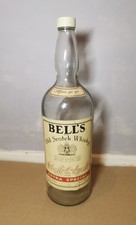 Large Vintage Bells Whisky Bottle With Lid Extra Special 4.5L Money box Jar 