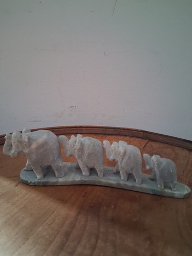 Graduated carved marble - carved,