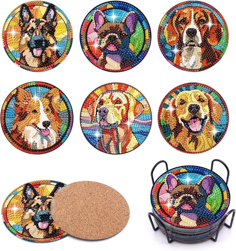 Pcs dogs diy diamond - 6,