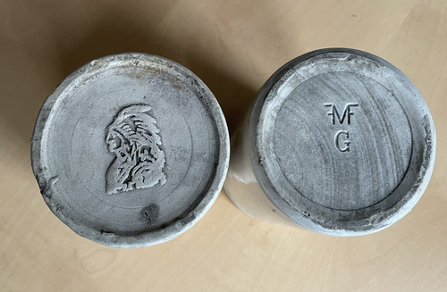 Pair stoneware jars with - stoneware,