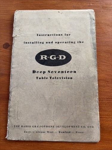 Rgd deep seventeen - seventeen, tv