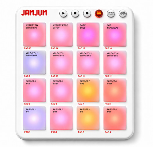 Midi pads controller - , wireless