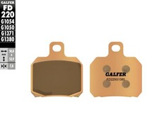 Brake Pads Galfer FD220G1380 Sinter-Metal SCOOTER rear 8mm for Piaggio
