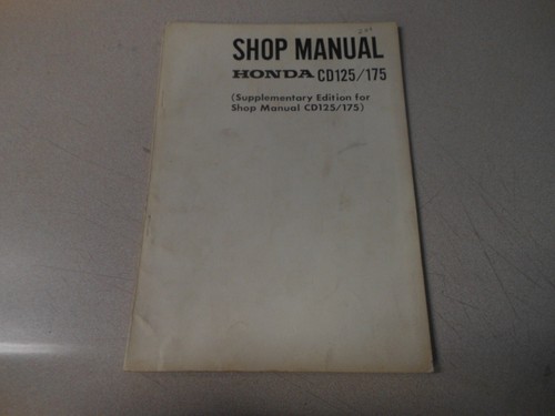 Honda shop manual - honda,