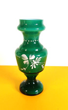 Victorian Green Over Pale Blue