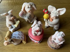 Piggin Pigs Collection Of Six