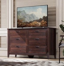 Farmhouse Wooden Dresser, 6