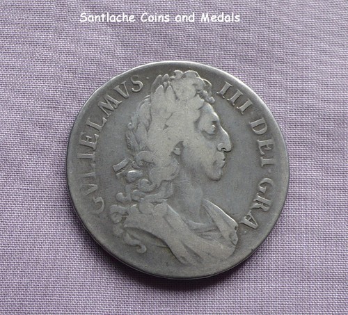 1696 king william iii silver - king,