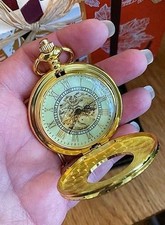 Pocket Watch with Chain Roman