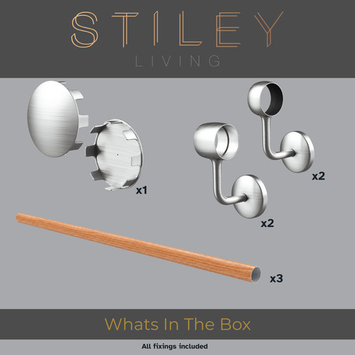 Stiley living red oak brushed - stiley,