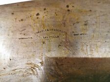 SUPERB ANTIQUE DRABBLE AND SANDERSON 28" 2.5TPI PANEL SAW CROSSCUT REF1153