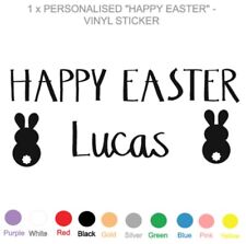 1 x PERSONALISED HAPPY EASTER