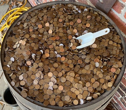 Pound wheat cent bag from - 2,