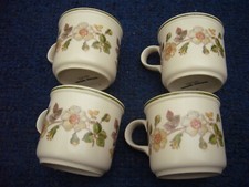 Vintage M & S Marks and Spencers Autumn Leaves cups/mugs