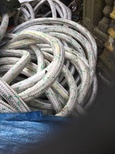 large ship mooring ropes