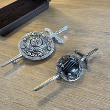 Silver Scottish Sword And