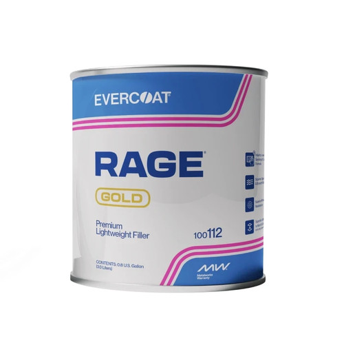 Evercoat rage gold body - gold, filler