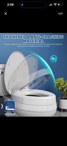 Mujiushi toilet seat risers - mujiushi,toilet,