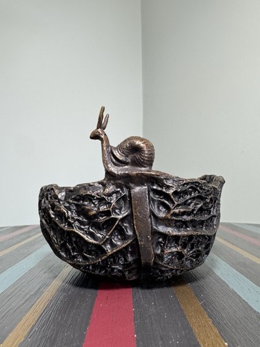 Solid bronze cabbage bowl - solid,