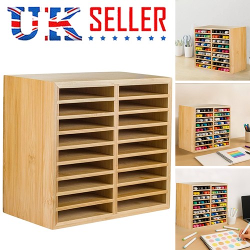 Bamboo marker organizer - bamboo,