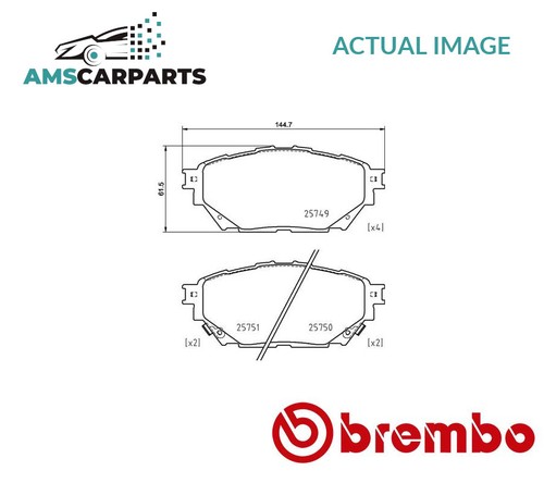 Brake pads set braking pad - pads,