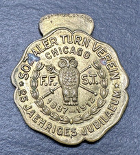 1887-1912 CHICAGO SOZALER TURN