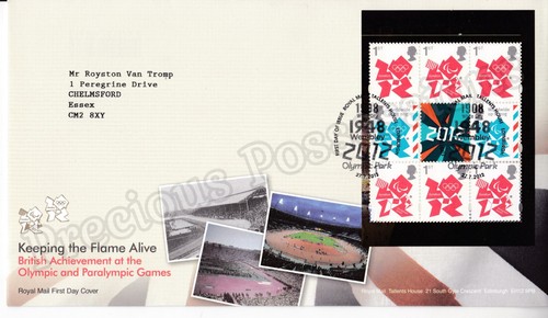 Royal mail fdc 2012 olympic - mail,